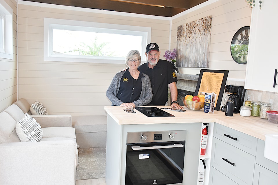 John and Dawn Beck, owners of Rolling Bear Tiny Homes out of Surrey, were the winners of the Best Booth Award at this year's Ridge Meadows Home Show. 