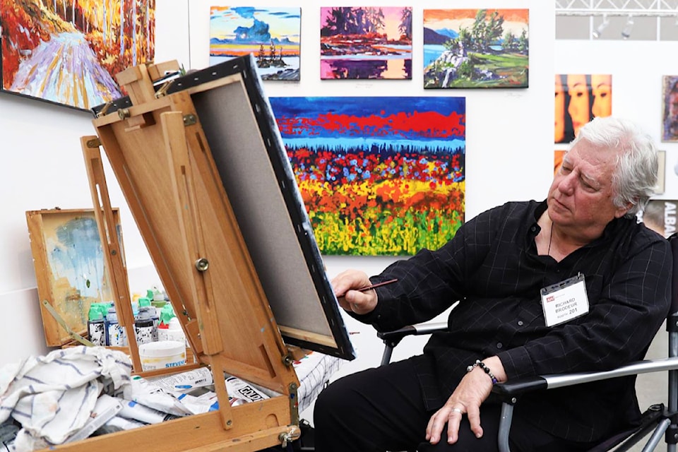 Richard Brodeur is a well-known pro hockey player and artist.