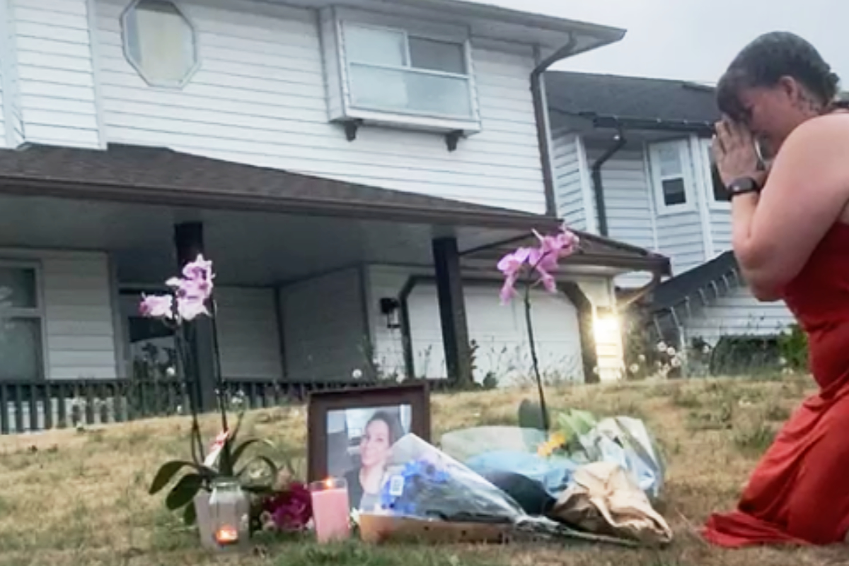 Vigil for Jessica Cunningham held outside B.C. home where her body was found