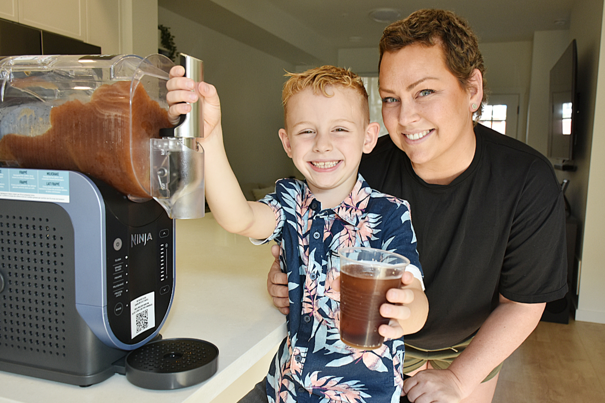 B.C. boy, 6, sells slushies for mom's breast cancer cure