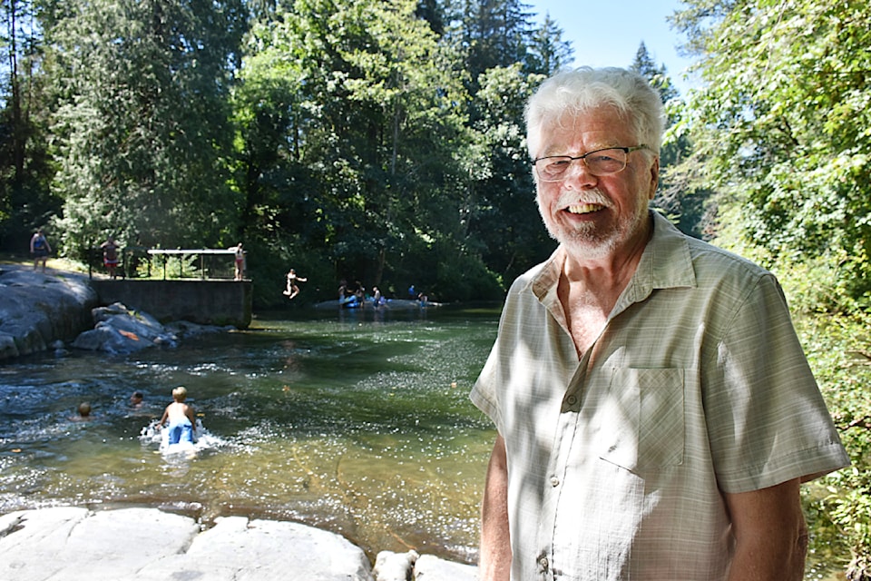 Craig Speirs at Davidson's Pool. 