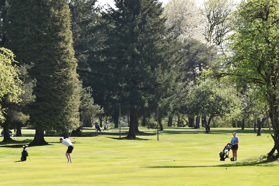 The Maple Ridge Golf Course sees 30,000 rounds per year.