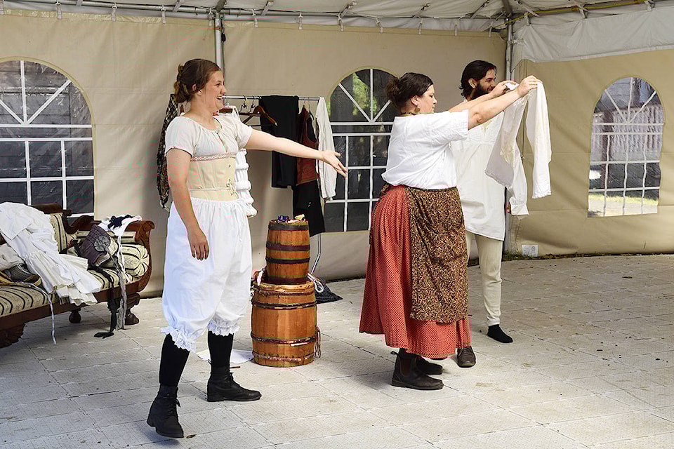 The art of old-school layering will be explinaed at the Brigade Days fashion show. (Special to Black Press Media)