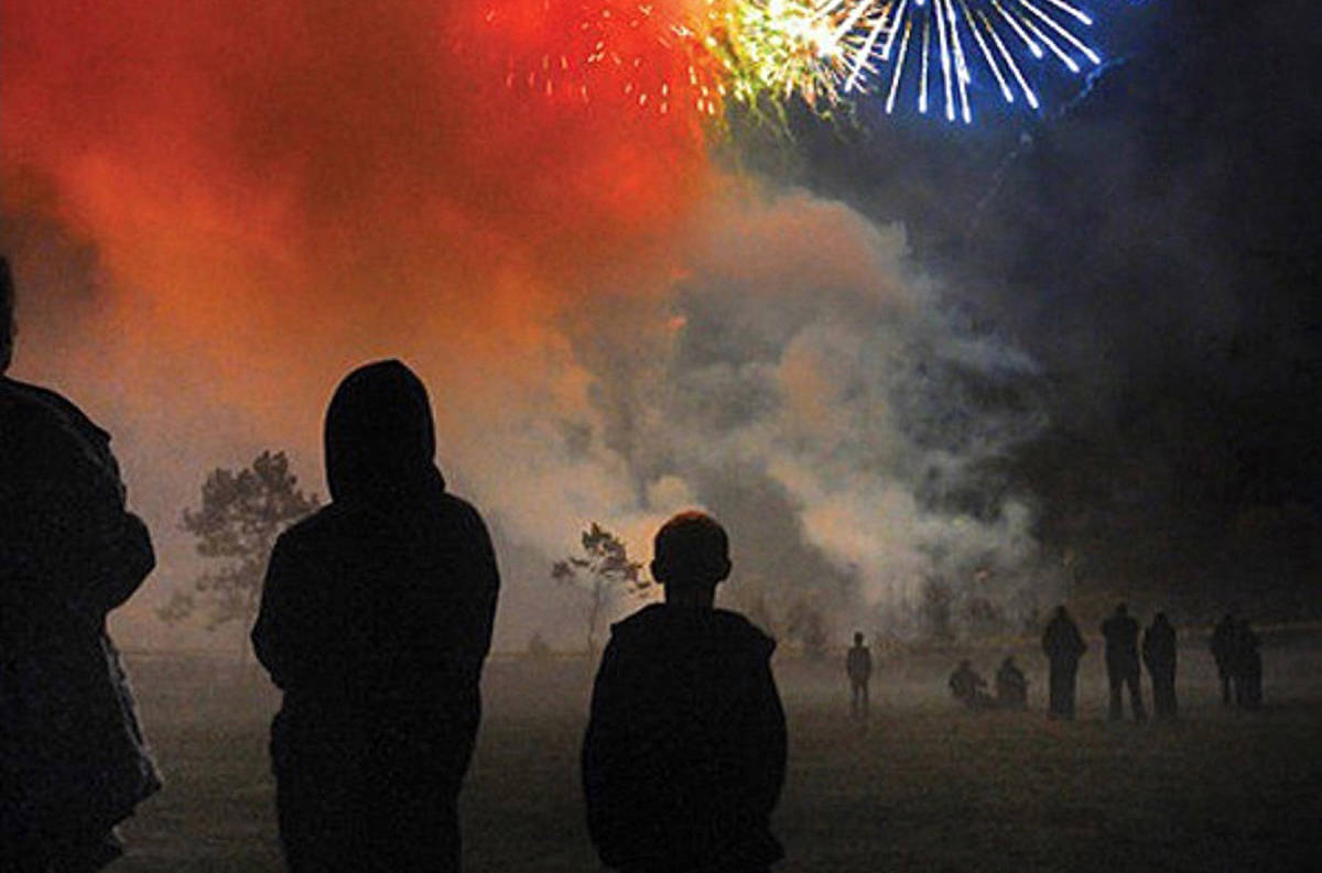 Fireworks in the sky caps off great Pitt Meadows Day Maple RidgePitt
