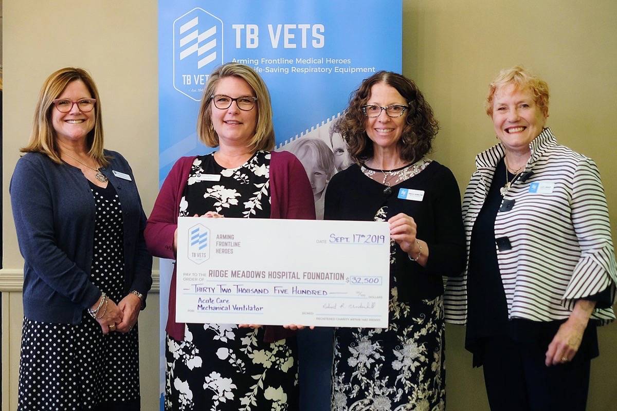 New acute care mechanical ventilator for Ridge Meadows Hospital Maple RidgePitt Meadows News