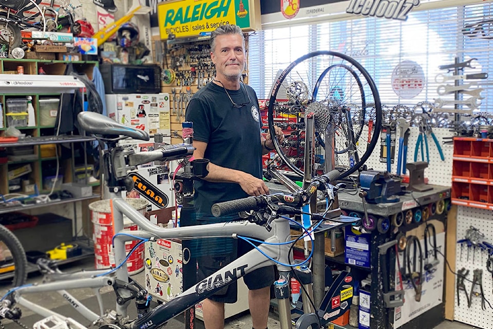 Maple Ridge Cycle owner recognized for his contribution to bike repair program Maple Ridge Pitt Meadows News