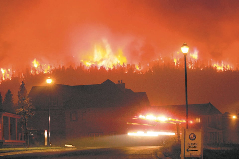 The Okanagan Mountain Park fire of 2003. (Capital News file)