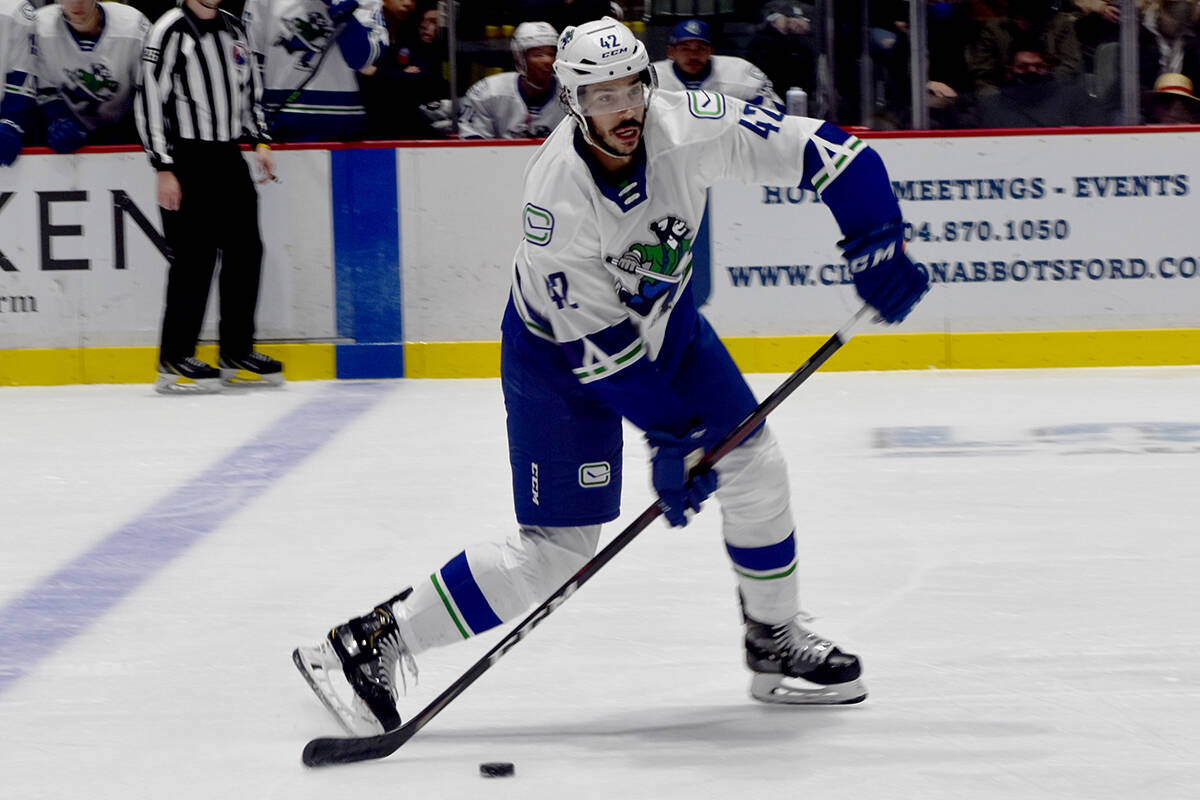 Abbotsford Canucks earn 3-2 overtime win over Manitoba Moose - Surrey  Now-Leader