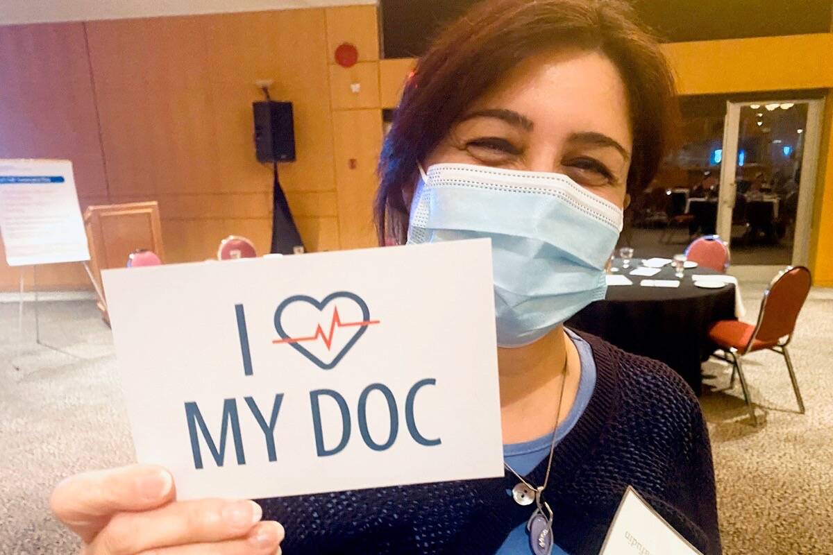 Campaign kicking off to show doctors in Maple Ridge and Pitt Meadows the community cares Maple