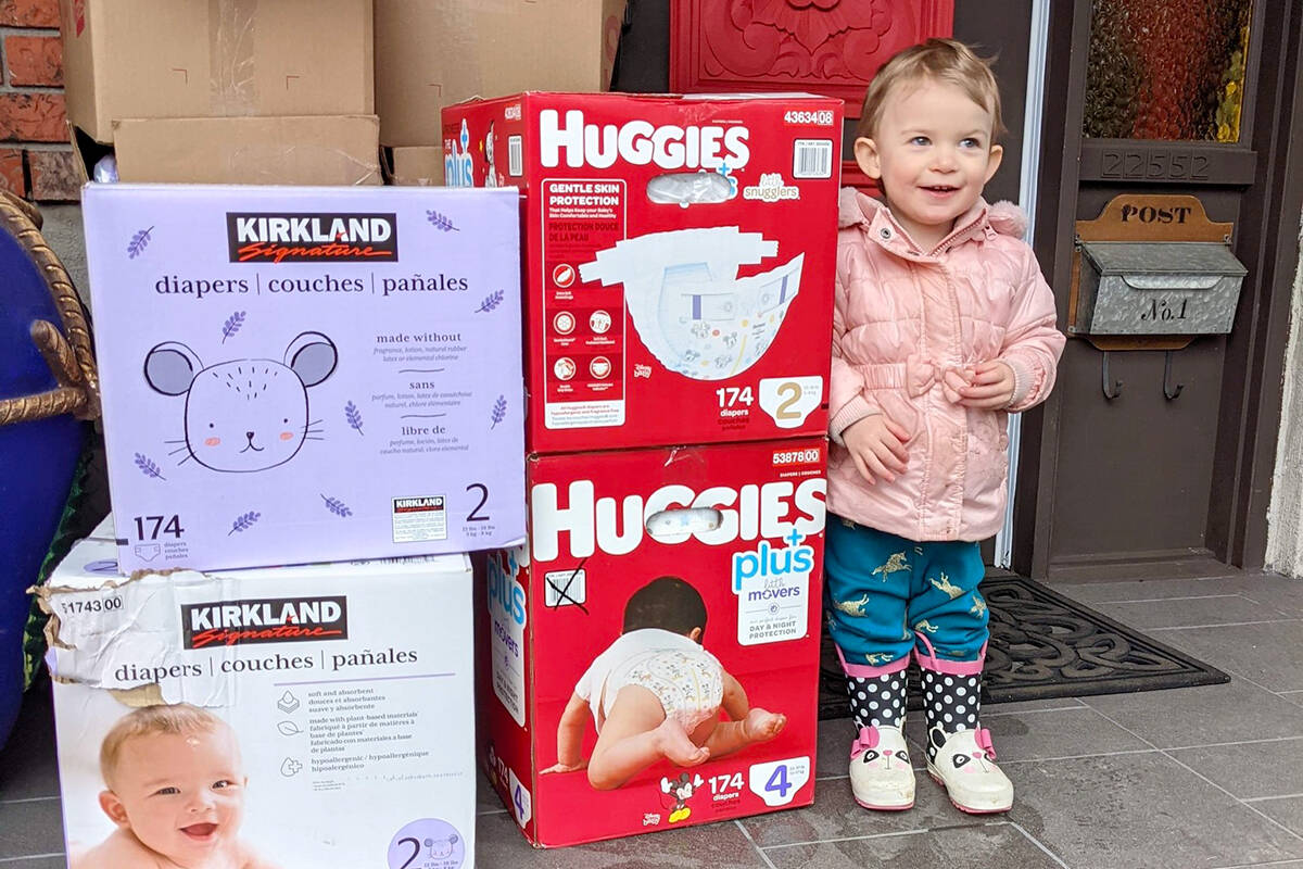 Ridge Meadows Salvation Army sending diapers to Ukraine Maple Ridge