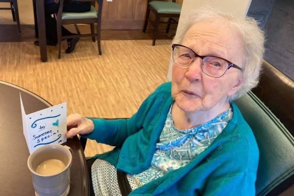 Cards from youth all over Canada have made their way to a care home in Maple Ridge – among others across the country – intended to lift the spirits of seniors feeling isolated. (Sending Sunshine/Special to The News)