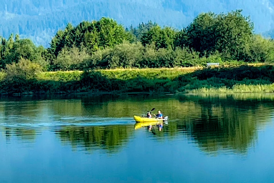 Hammond’s Ron Paley frequently cycles a loop through Maple Ridge and Pitt Meadows that takes him past a number of local waterways, including the Fraser River, Pitt River, and two arms of Alouette River, not to mention Katzie Slough, Kanaka Creek, and a few others in the community. (Special to The News)