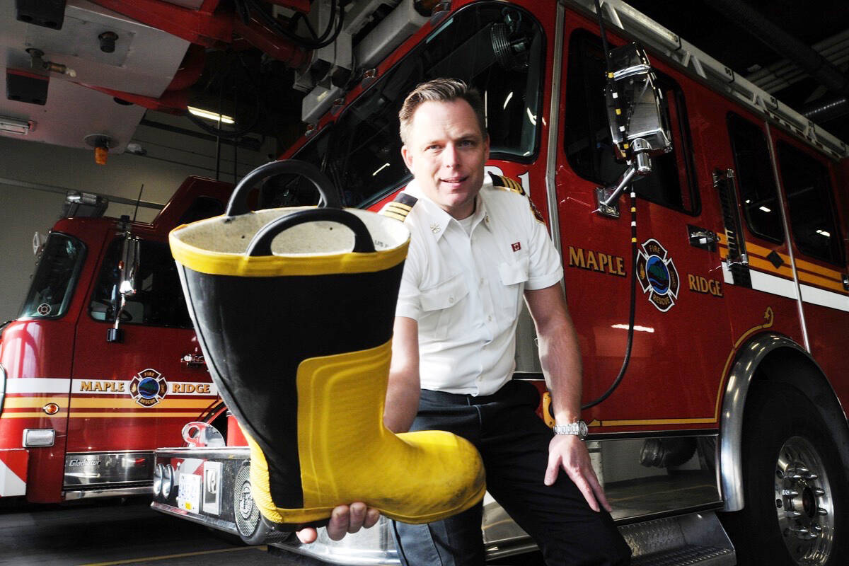 Firefighters boot drive in Maple Ridge and Pitt Meadows Saturday
