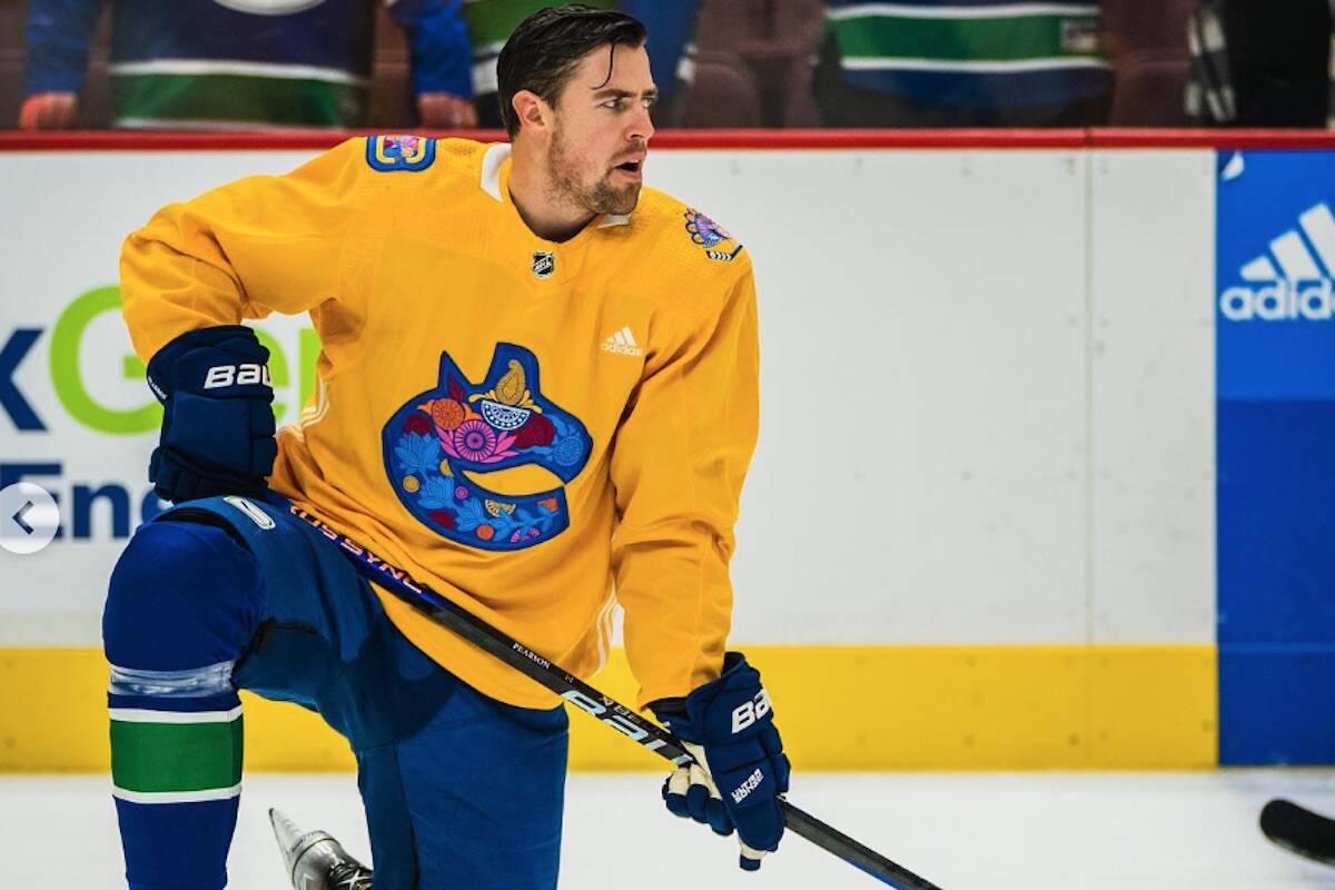 NHL on X: These @Canucks warmup unis for their 6th annual Diwali Night are  just so awesome. 😍 Local visual artist Sandeep Johal designed the jerseys  and really focused on making it