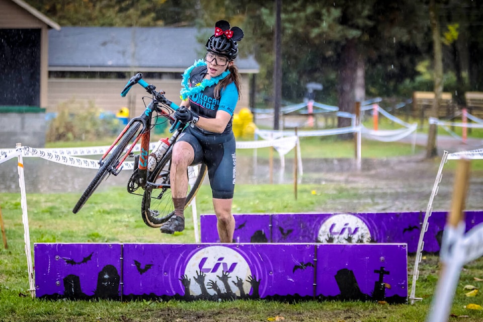 Kaelen Coles-Lyster is an avid Maple Ridge cyclist and has competed in the last few Pumpkin Cross events. (Chris Dutton/Special to The News)