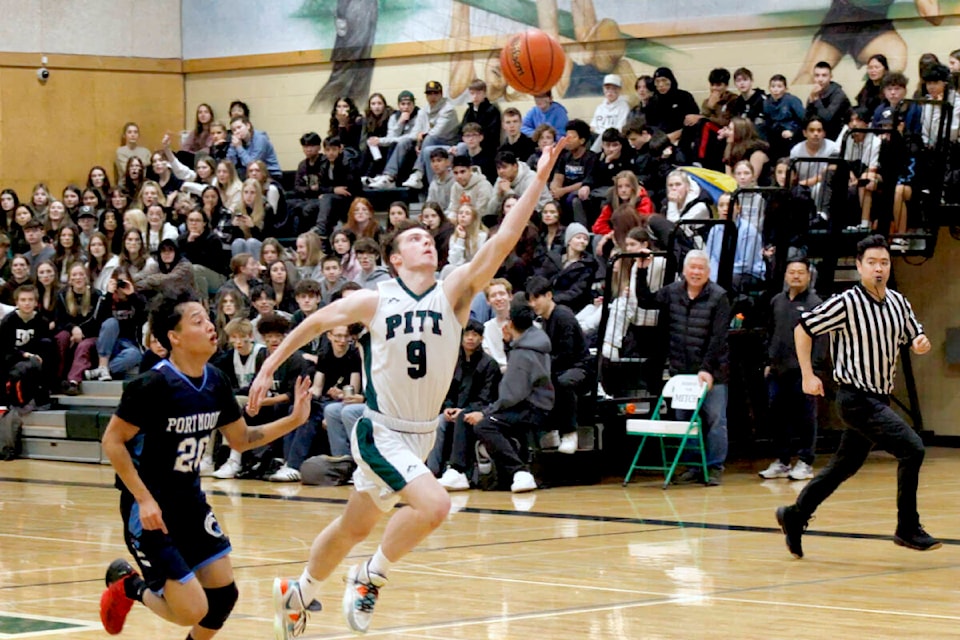 The Pitt Meadows Marauders finished the Goulet Memorial Classic with a 2-2 record, with their victories coming against Port Moody and Maple Ridge Secondary. (Brandon Tucker/The News)