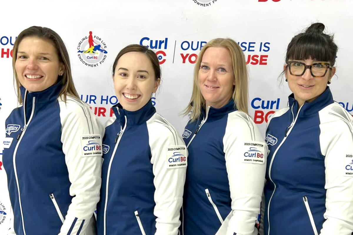 Maple Ridge team takes 4th place at Scotties BC Women's Curling