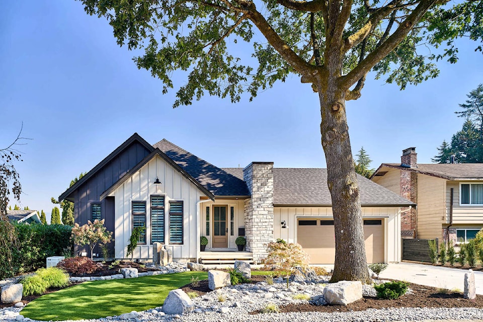 The “Repurposed Perfection” renovation project by West Coast Dream Homes Ltd. is one of the finalists for a 2023 Georgie Award. (West Coast Dream Homes/Special to The News)
