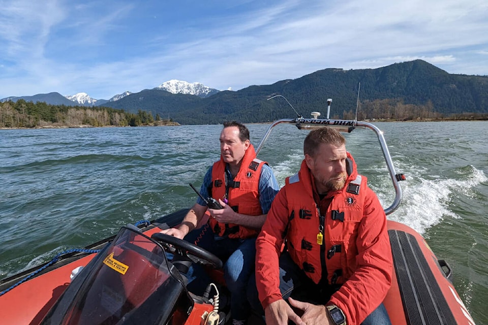 Ridge Meadows Search and Rescue along with Coquitlam Search and Rescue saved a camper in medical distress along Widgeon Creek. (RMSAR Facebook/Special to The News)