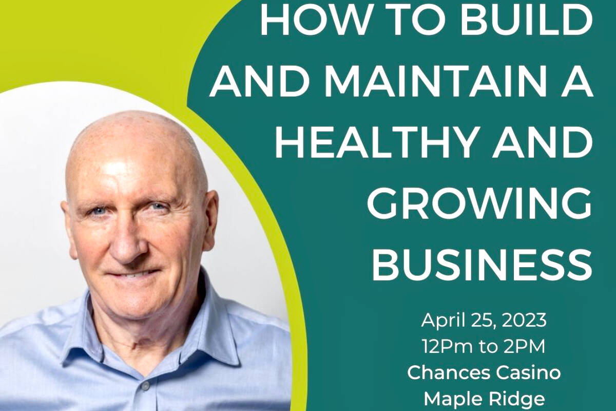 Business expert comes to Maple Ridge for chamber of commerce seminar