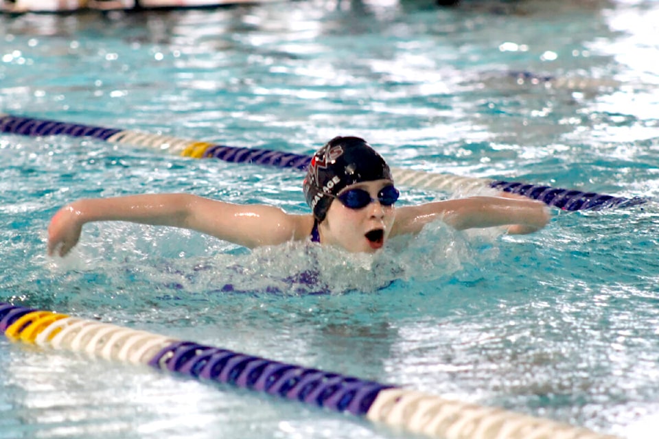 Hundreds of swimmers competed in the RMSC Spring Invitational event on April 22 and 23. (Brandon Tucker/The News)