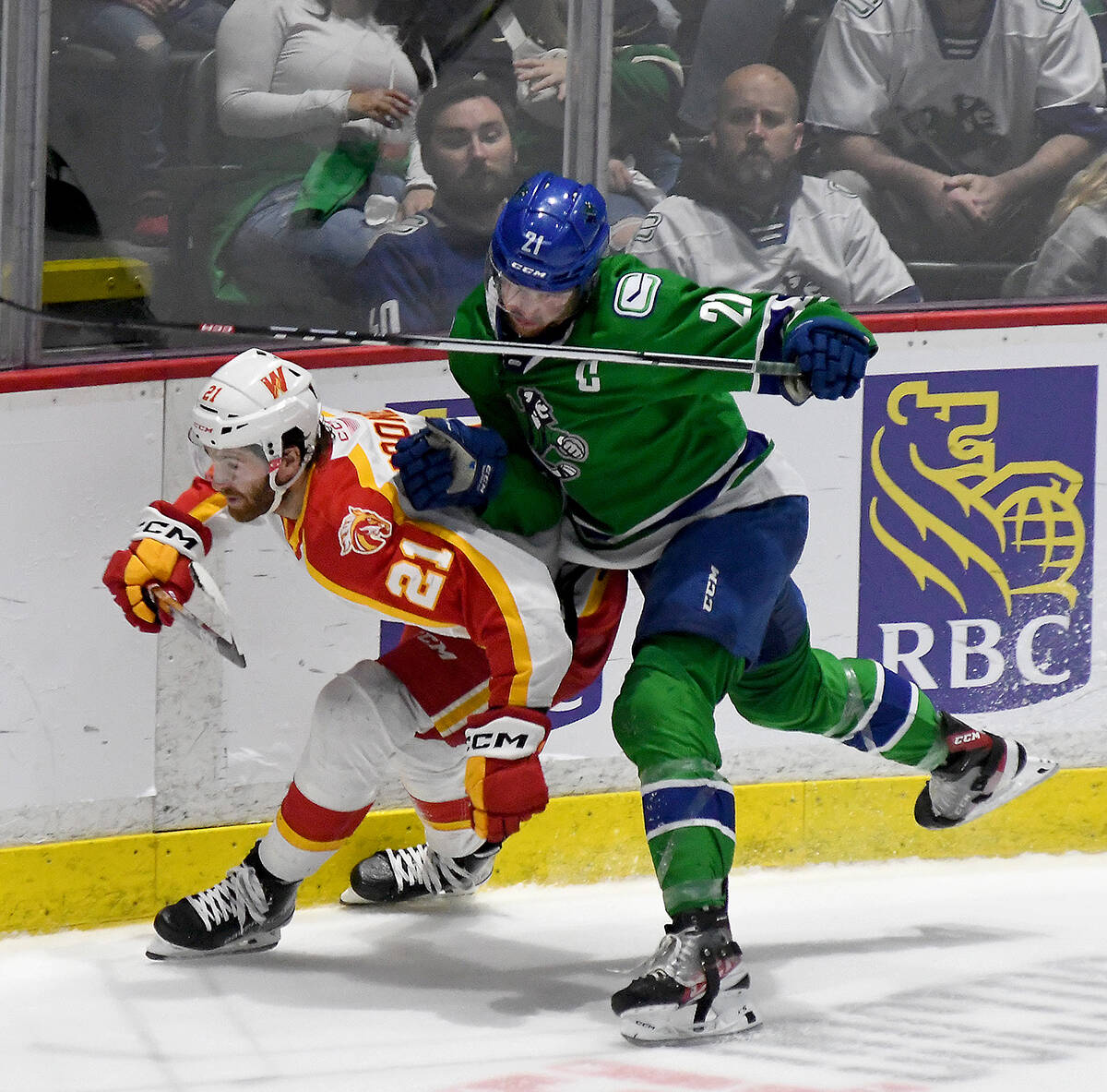 Canucks 5 Flames 3: Top prospects put on a show in Calgary