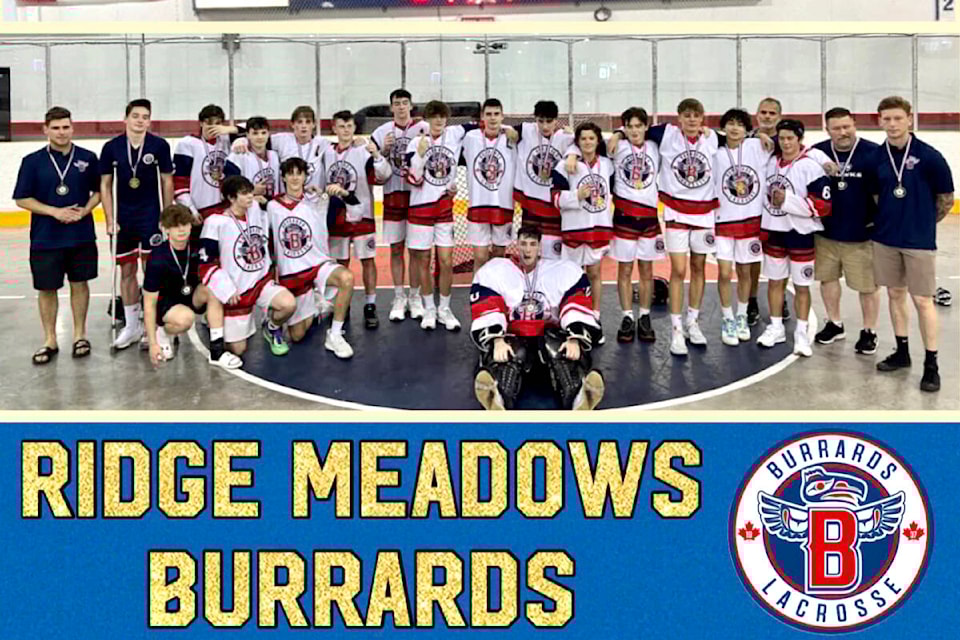 Burrards win gold and bronze at Maple Ridge lacrosse tournament Maple