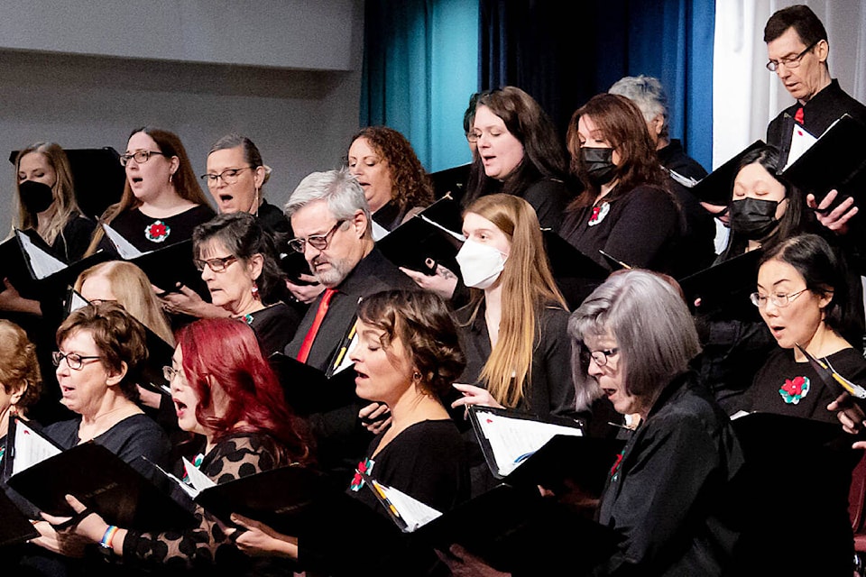 Maple Ridge Chorus will be putting on their spring concert 'Awakening: A Journey from Shadows to Serenity'. 
(Special to The News)