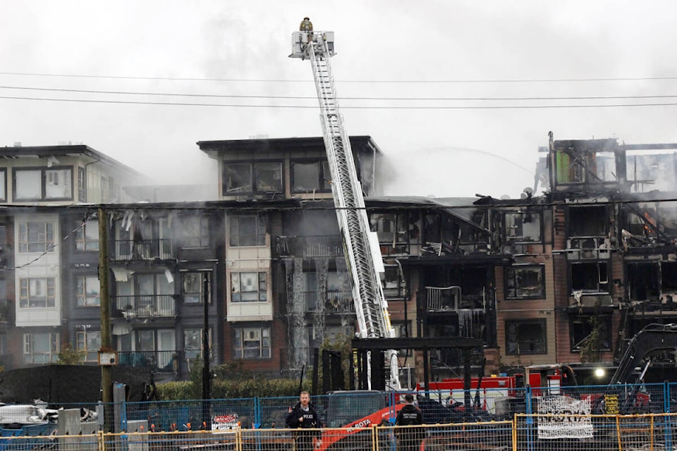 A fire in the early morning hours of June 10 has evacuated hundreds of Maple Ridge residents. (Brandon Tucker/The News)