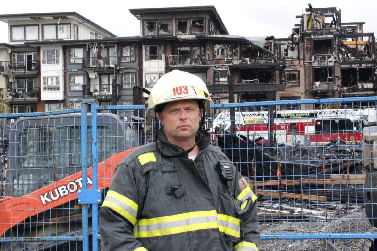 Maple Ridge fire chief gives update on downtown fire - Maple Ridge