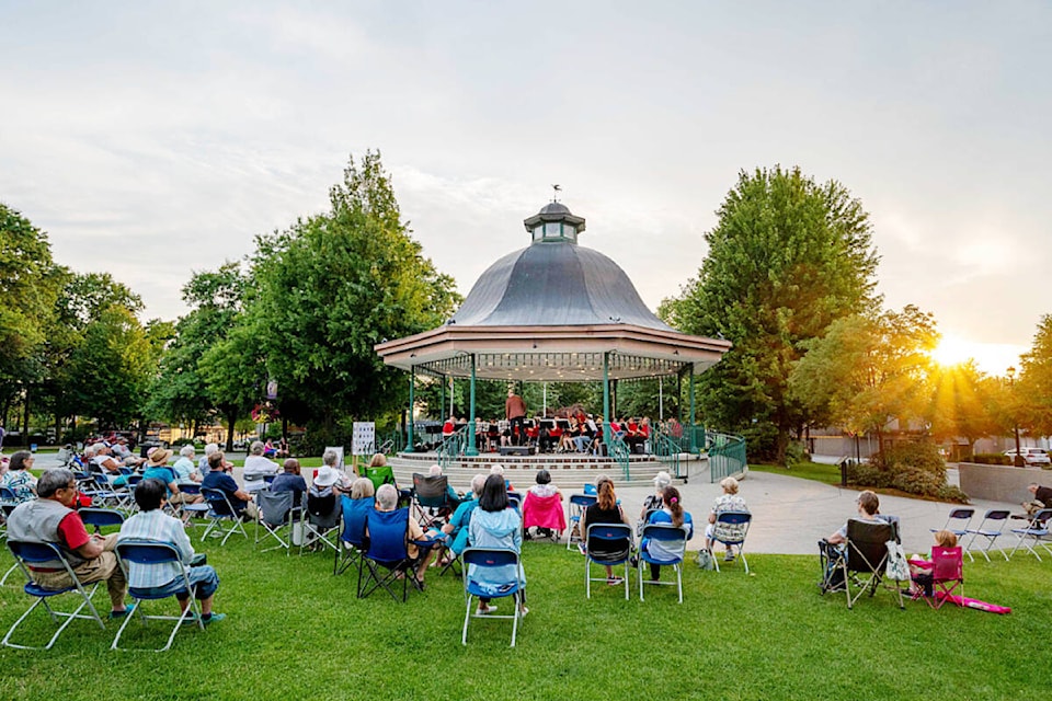 The Maple Ridge Concert Band will be performing the last two Tuesday evenings of July. (Special to The News)