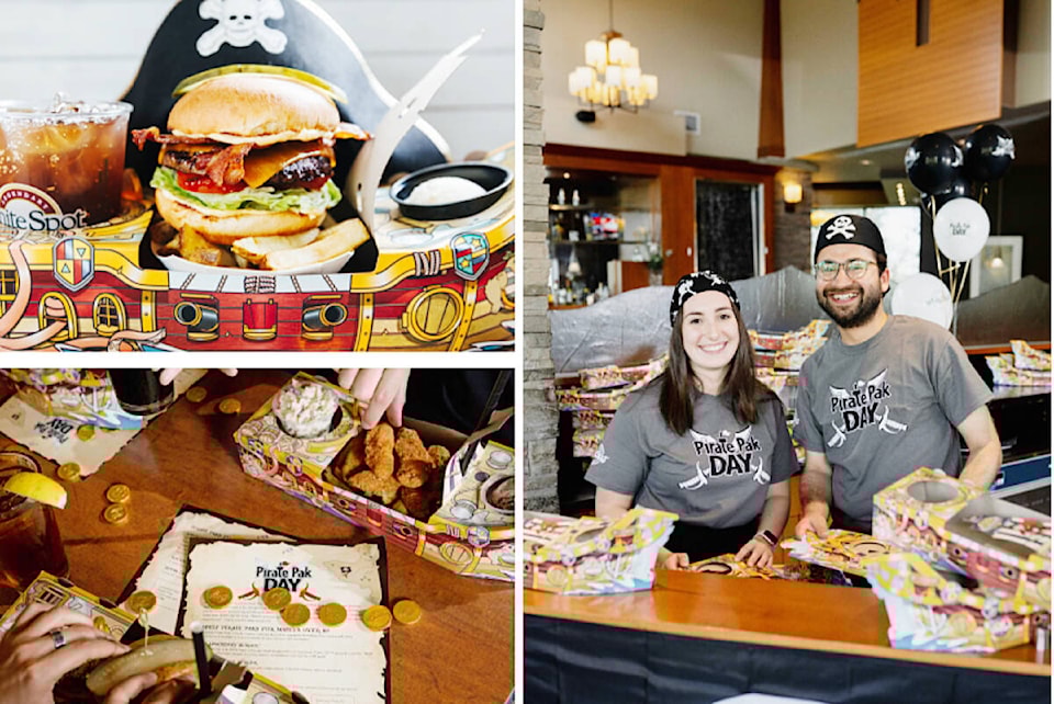 Pirate Pak Day back at White Spot Maple Ridge Maple RidgePitt