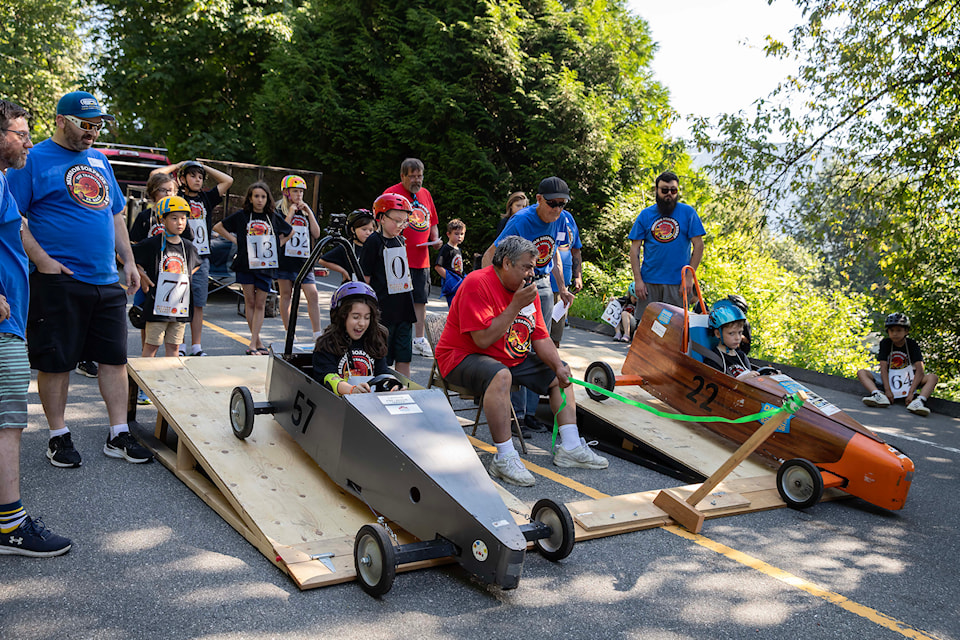 The Mission Soapbox Derby was back on Draper Street last Saturday (July 6) with roughly 40 participants.