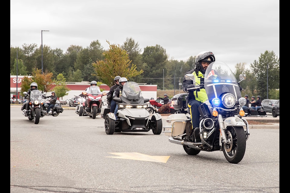 The annual Ride For Hospice raised almost $6,000 for the Mission Hospice Society.