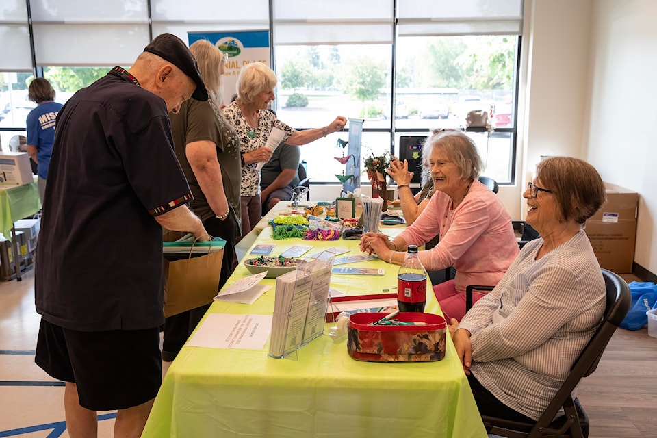 The Older Adult Wellness Fair took place in Mission on June 7 at the Boswyk Seniors Activity Centre.
