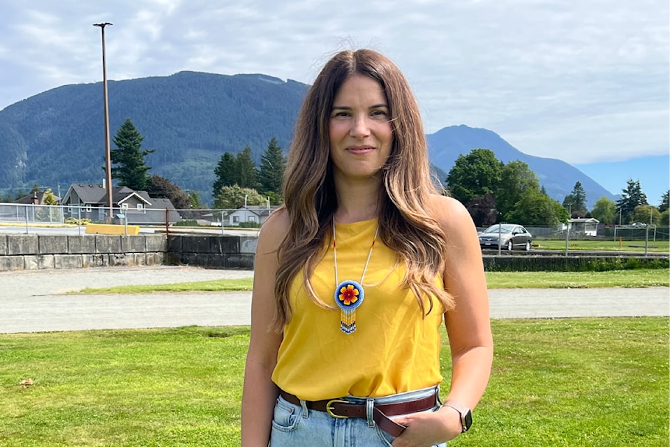 Stacey Goulding (pictured), was elected chief councillor of Leq’á:mel First Nation two months ago. 