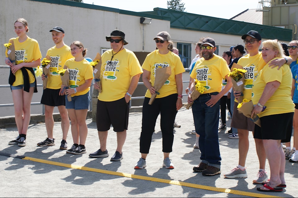 Mission Secondary School’s leadership students took part in organizing and hosting Relay For Life as well as the Storm the Wall event.