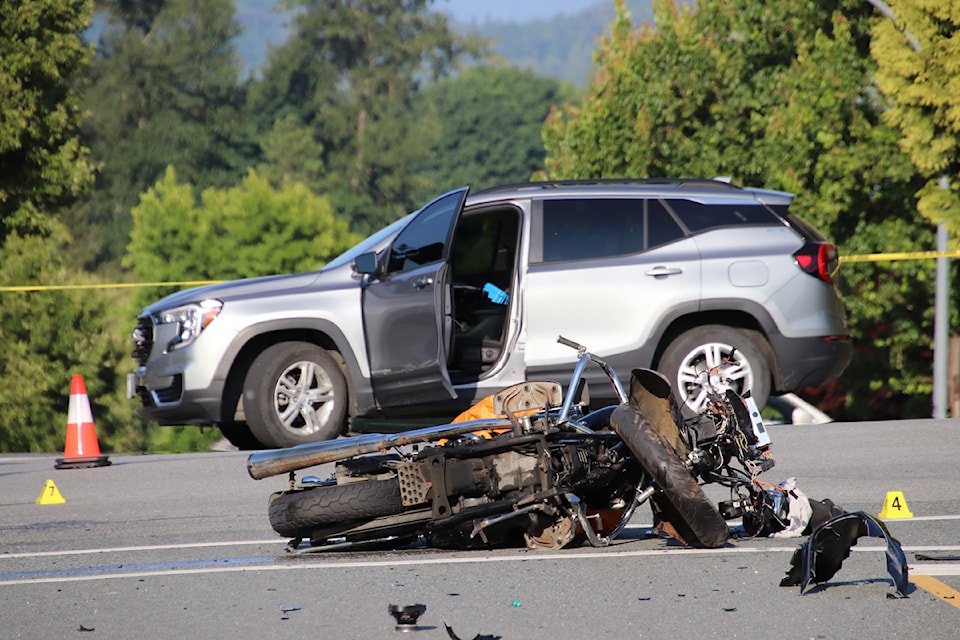 According to the Abbotsford Police Department, both drivers involved in a collision on June 15 in Abbotsford were sent to hospital, with a motorcycle driver suffering serious injuries.