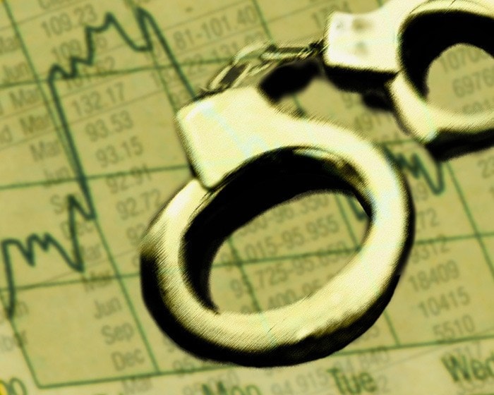 Handcuffs on stock market report