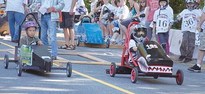 The Soapbox Derby will take place this weekend on Stave Lake Street.