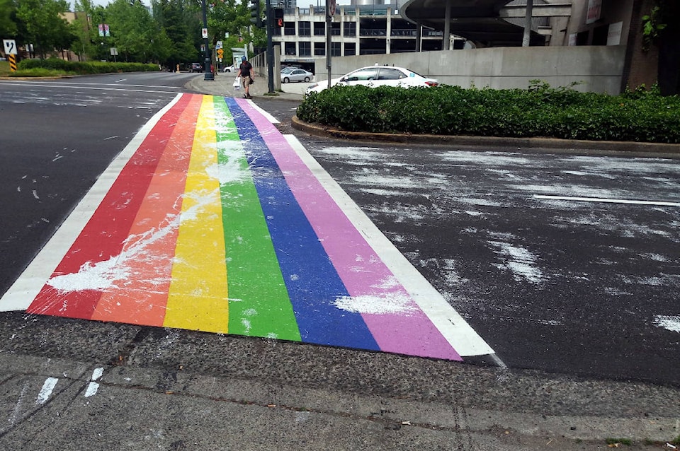 12456994_web1_180625-SUL-Pride-Crosswalk-Rainbow-Defaced_ne201862571442330