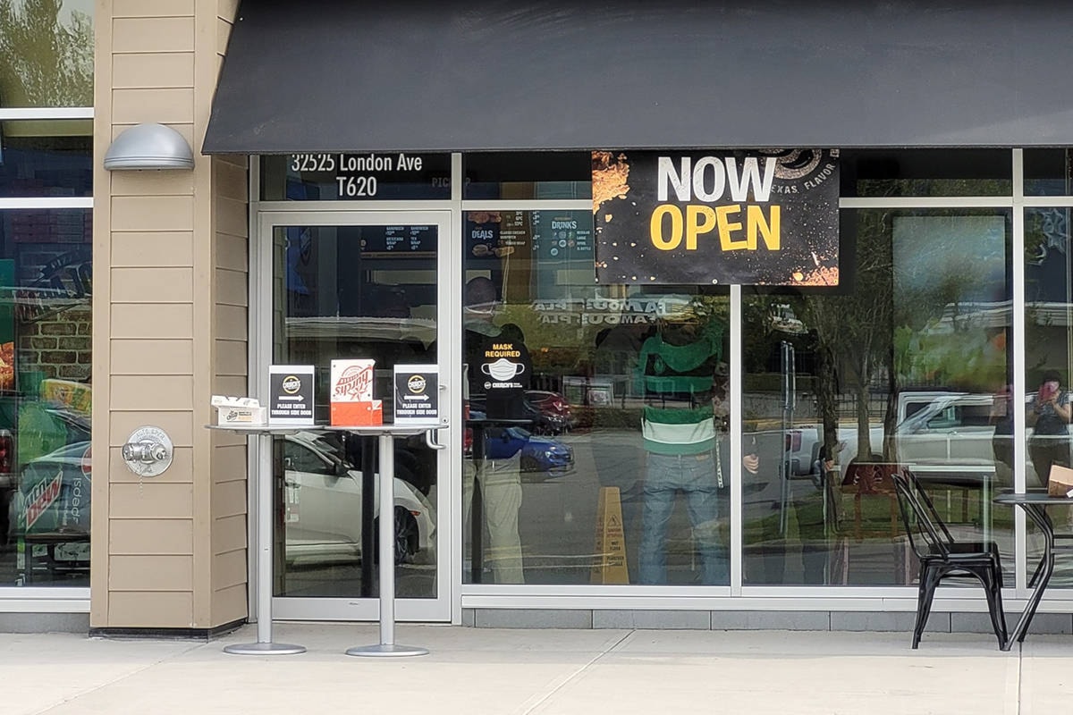 What time does online church's chicken open