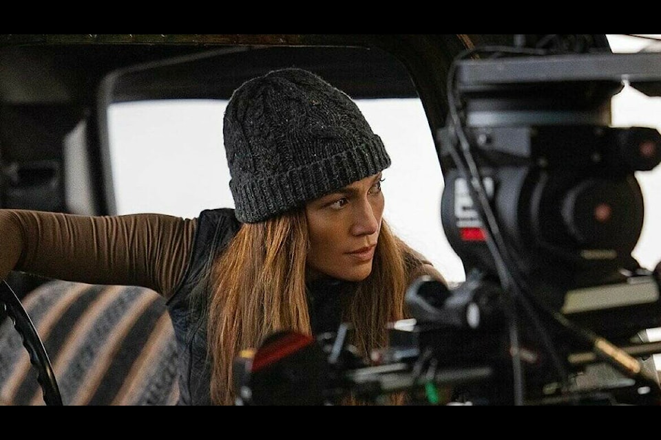 Jennifer Lopez, playing a trained assassin in the upcoming Netflix movie “The Mother.” (Twitter/@FilmUpdates)