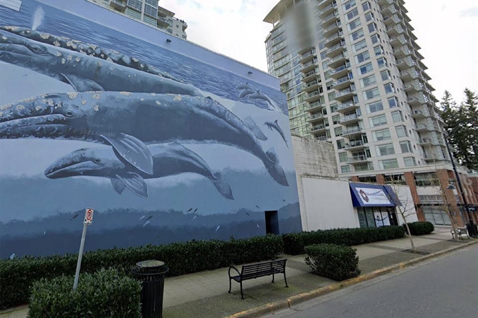 Trevor Halford constituency office is located at 101 - 1493 Johnston Rd., connected to the Whale Wall building. (Google image)