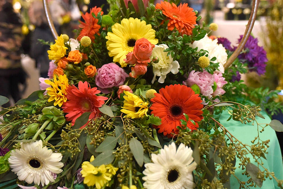 The Bradner Flower Show is taking place April 14 to 16 at the Bradner Hall in Abbotsford. (John Morrow/Abbotsford News)