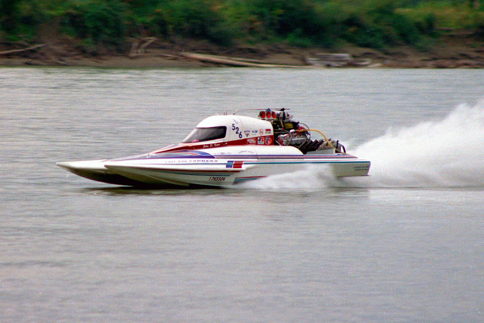 The Fraser Valley Drag Boat Association (FVDBA) will return to Mission for the first time since 1996 with an event at Mission Raceway Park postponed from May 28 to July. /Submitted Photo