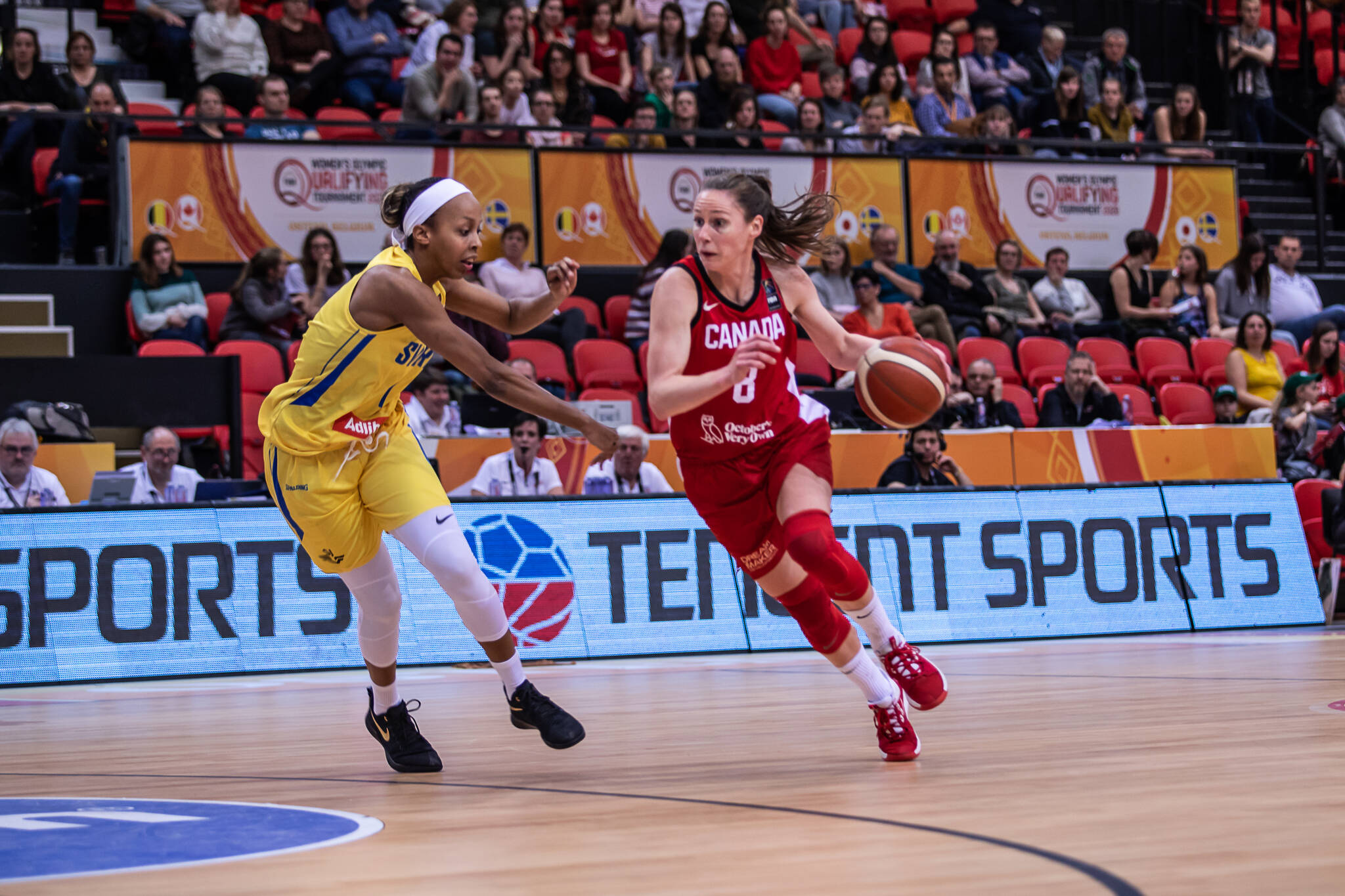 After over 20 years on the basketball court that included three Olympics and a WNBA Finals, Missions Kim Smith-Gaucher retired from playing last summer. /FIBA - Canada Basketball Photo