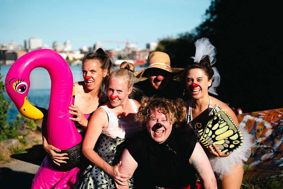 SNAFU Society of Unexpected Spectacles pictured at their 2023 SKAMpede show, Suitable Transpo. The group will be performing again this year.