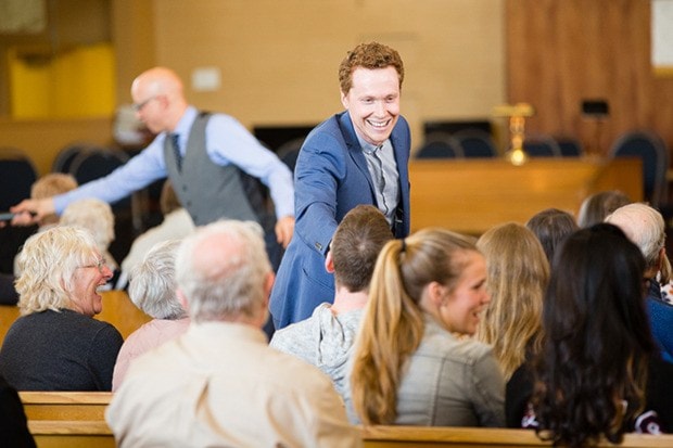 Jacob Zinn/News Staff - Cadence tenor Lucas Marchand, from Victo