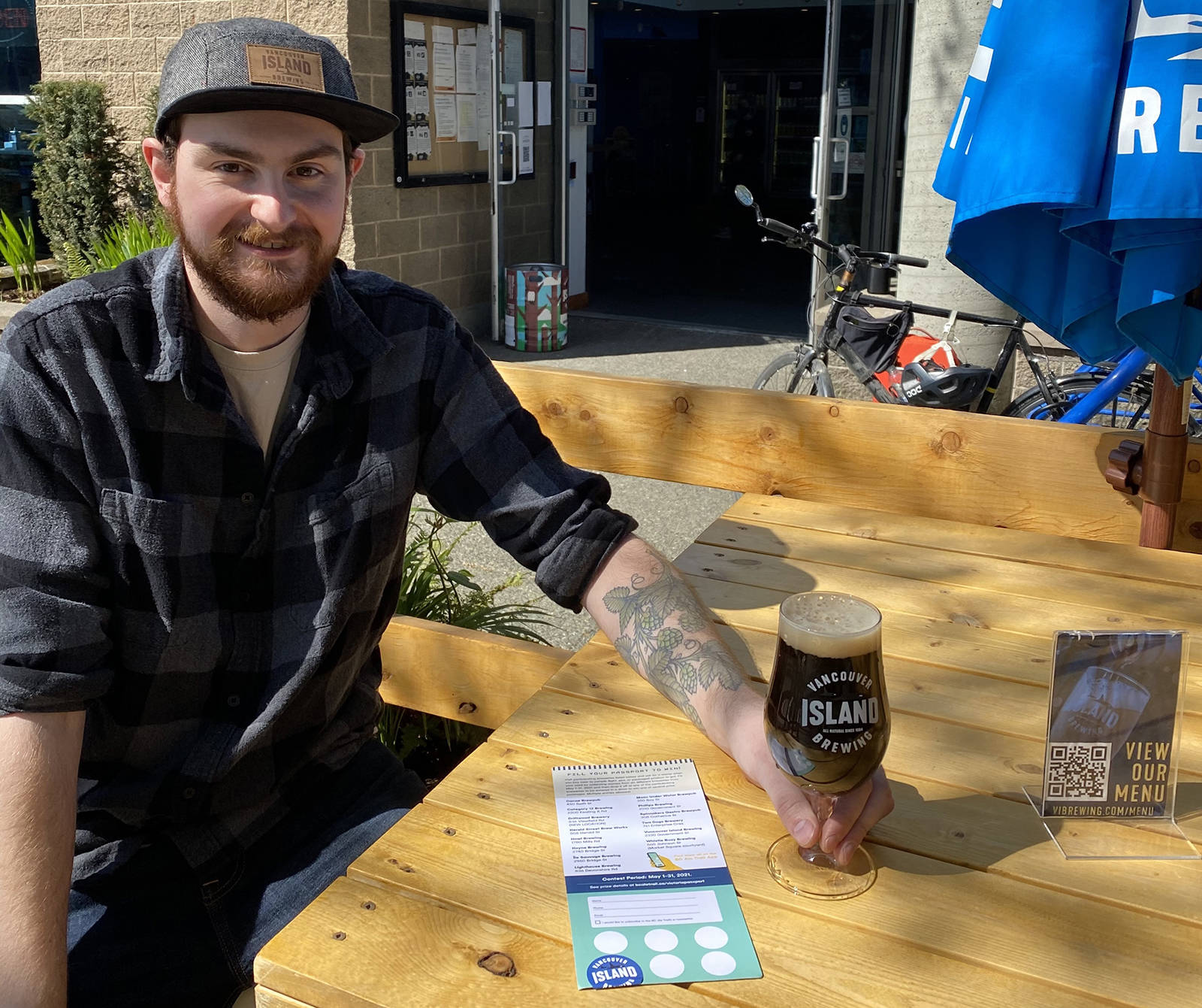 From May 1 to 31, pick up a Victoria Ale Trail passport from your favourite craft brewery, including Vancouver Island Brewing and embark on a local tasting tour, collecting stamps along the way. Photo courtesy BC Ale Trail.